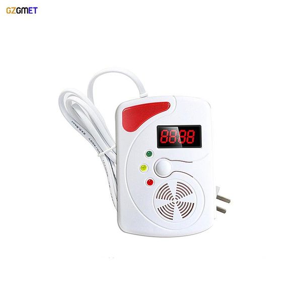 

intelligent digital gas detector led display combustible home alarm system systems