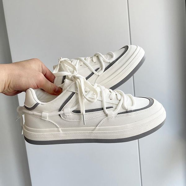 

skate shoes men canvas shoes man 2022 summer all stylish sneakers star breathing skateboard vulcanized low cut white 210826 fashion 1top