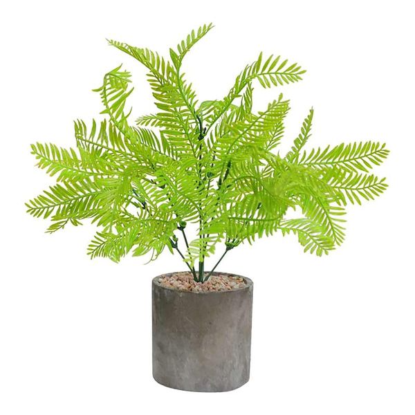 

decorative flowers & wreaths fake plant pot mini potted indoor nordic style artificial simple plastic party home decor asparagus fern arrang