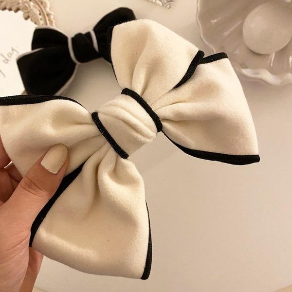 

hair accessories hairpin ponytail barrettes elegant bows accessoires, Slivery;white
