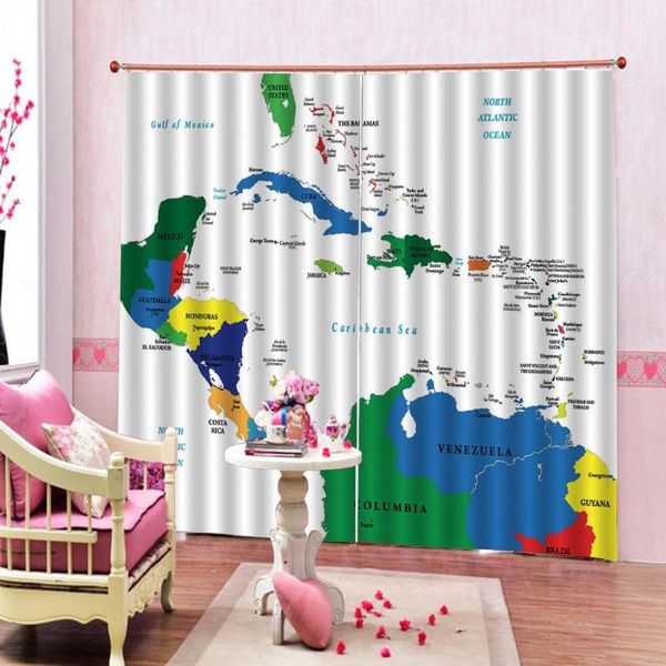 

curtain & drapes luxury blackout 3d window curtains for living room bedroom