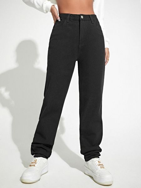 

light wash high-waisted mom jeans b1ea#, Blue