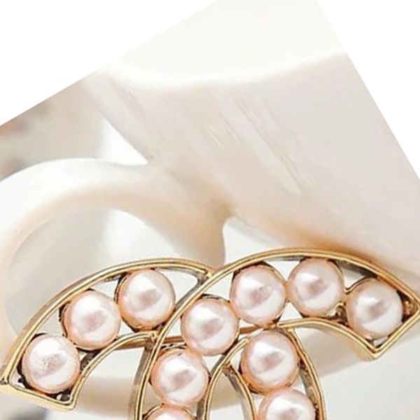 

designer letter brooches stylish bow alloy crystal brooch women clothing pins suits accessories pin jewelry, Gray