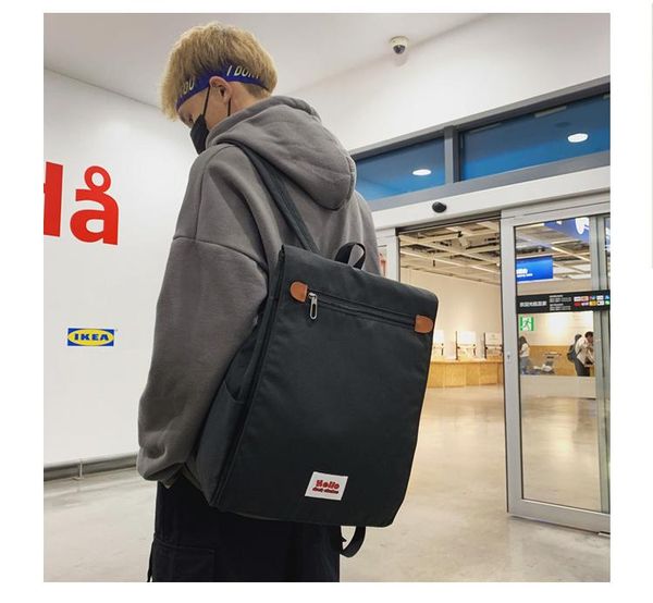 

lovely wind simple casual backpack female korean version of the wild large-capacity