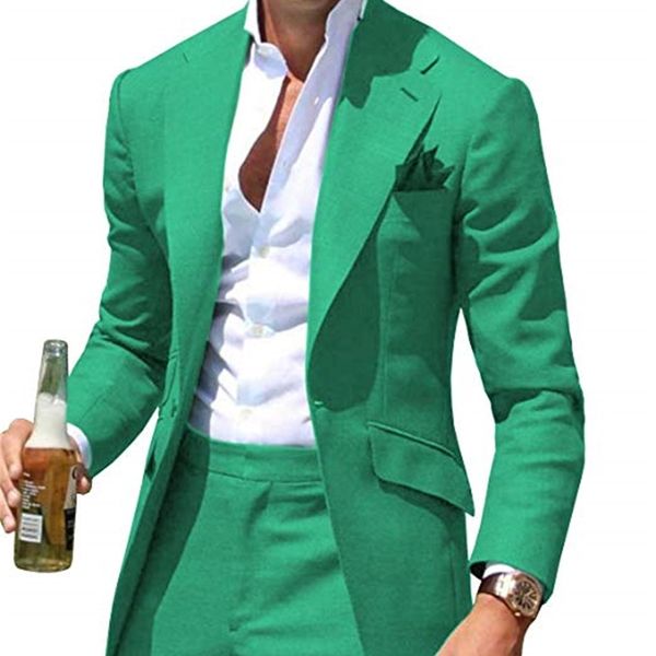 

men's suits & blazers the latest project made on order of men's casual fashion wedding dressed choice 2 jacket piece fut2, White;black