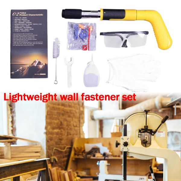

professional hand tool sets home improvement tools steel nails guns rivet concrete wall anchor wire slotting device decoration gun tufting