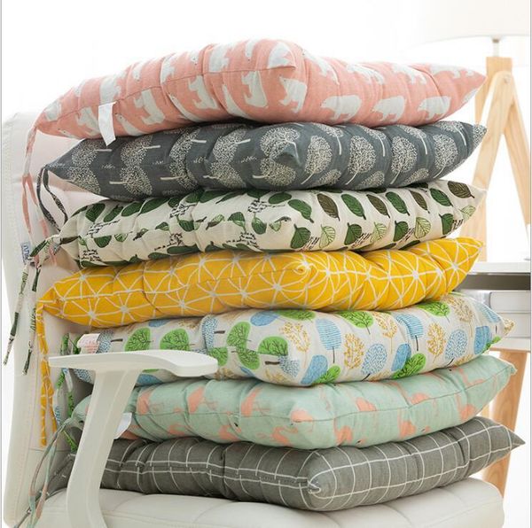 

cushion/decorative pillow cushion office computer chair thickened breathable student desk car seat home four seasons universal