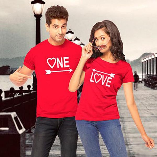 

women's t-shirt dsmtrc 2021 arrival couple shirt rose print women tshirt love shirts womens tees plus size vintage summer clothing, White