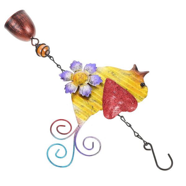 

decorative objects & figurines bird shape garden wind bell home chime creative pendant decoration