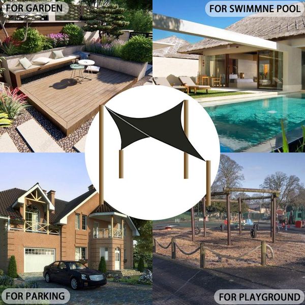 

shade shades sail cloth square rectangle garden swimming sun canopi outdoor camping awningwaterproof
