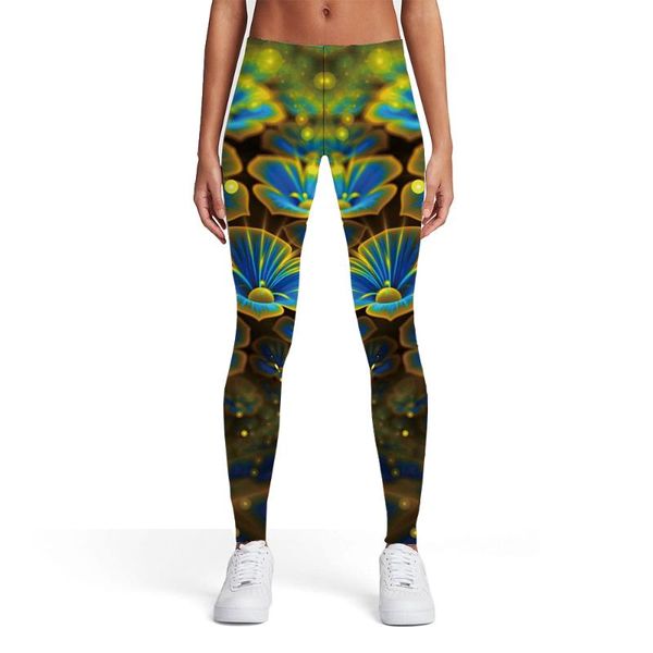 

women's leggings kyku flower women harajuku elastic novel sport womens pants jeggings bodybuilding funky pencil, Black