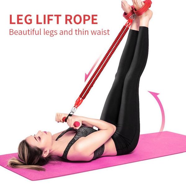 

fitness tension tube kit lightweight portable equipment belt set resistance bands