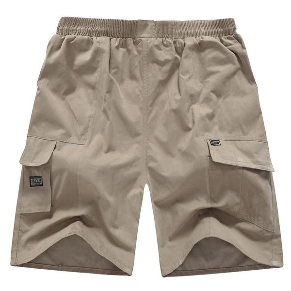 

men's shorts summer board pants 2021 oversize casual middle aged and old beach male, White;black