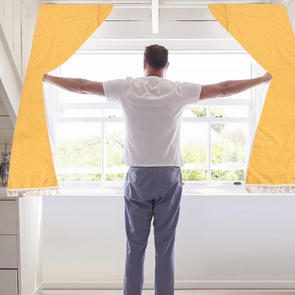 

pc creative tassel door curtains divider doorway curtain window & drapes