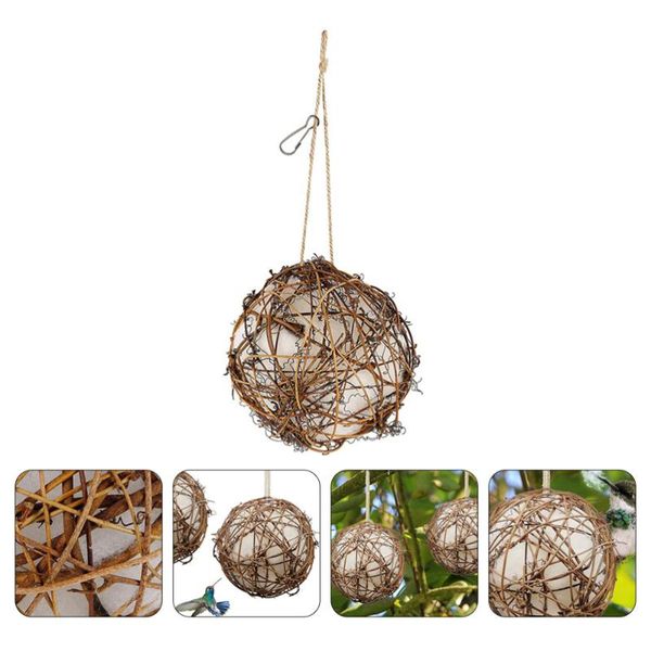 

1pc household bird cage outdoor pet feeder wild feeding apparatus cages