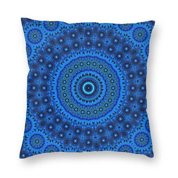 

cushion/decorative pillow delft mandala cushion covers sofa home decor polyester pillowcover bohemia buddha flower floral square throw case