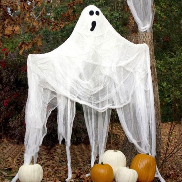 

towel halloween decorations gauze sheer creepy cloth atmosphere rendering festive party supplies props for home decoration