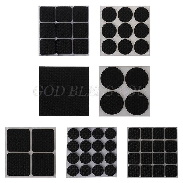 

self adhesive anti-slip furniture pad ser rubber feet floor protector drop door catches & closers