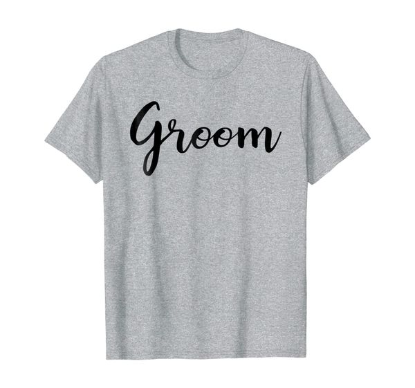 

groom t-shirt men bachelor party wedding gift tee him, White;black