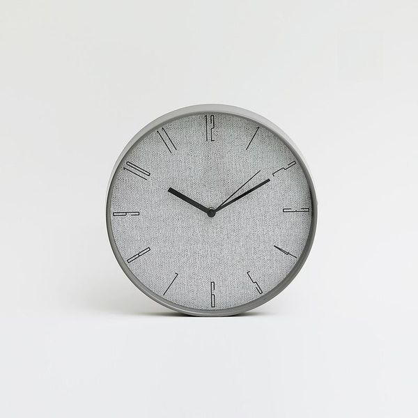 

wall clocks nordic fashion creative digital clock modern cloth personalized guest hall bedroom home silent quartz