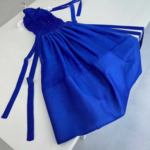 

casual dresses silk linen dress light blue color open back 255w, Black;gray