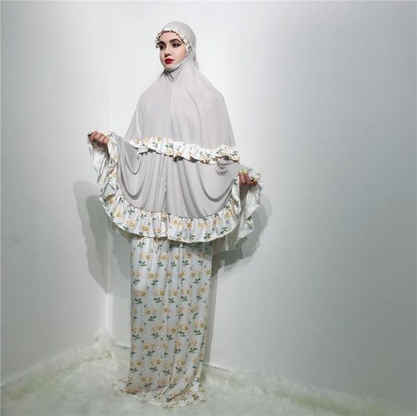 

ethnic clothing lsm216 2021 printing abaya dubai muslim dresses islamic, Red