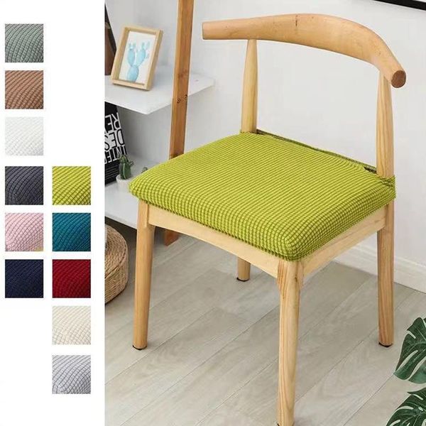 

chair seat covers elastic solid color cover simple modern style stool suitable for home/offices/party