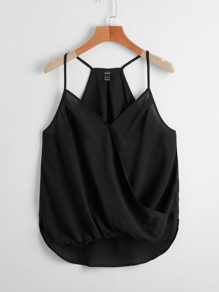 

wrap front cami h9gy#, White