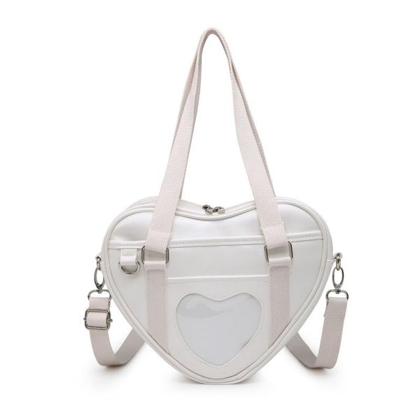 

storage bags heart shape itabag daily shoulder bag cute girl's favourite messenger college style