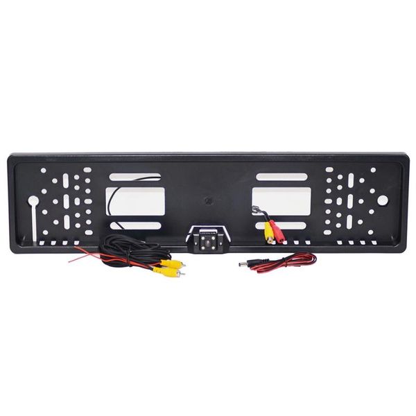 

car rear view cameras& parking sensors europe license plate frame backup camera reversing ccd for rvs 170 degree angle with dynamic track