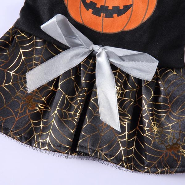 

dog apparel 1pc halloween pet skirt elements printing clothes for (m size)