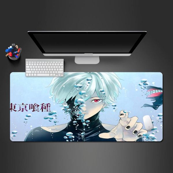 

mouse pads & wrist rests japan's -selling blood anime high-quality natural rubber washable speed lock edge large table mat game competi