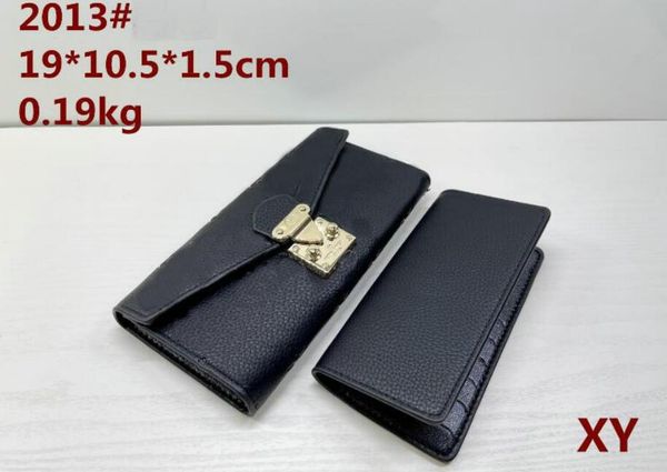 

women 2pcs/set lychee leather embossing short wallet card holder holders single classic pocket designer wallets long purse, Red;black