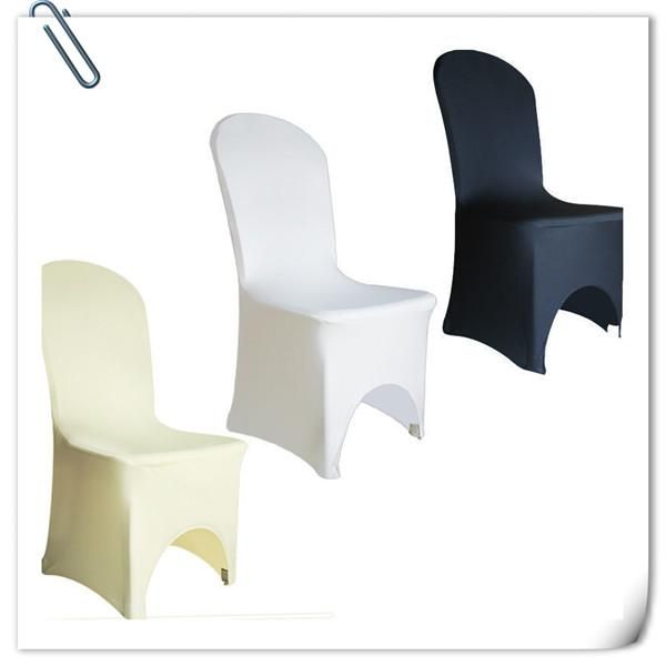 

chair covers fast delivery 100pcs wholesale cover white,black, ivory yellow /banquet for weddings