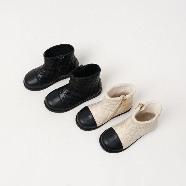 

boots 5136 2021 winter children' single boys, Black;grey