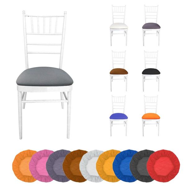 

thickened spandex chair cover removable hood seat cushion covers dining room wedding banquet washable slipcover
