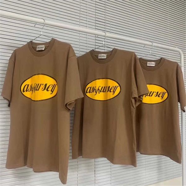 

women's t-shirt vintage t-shirts men women 1:1 washed do old casual oversize askyurself t shirt cosk, White