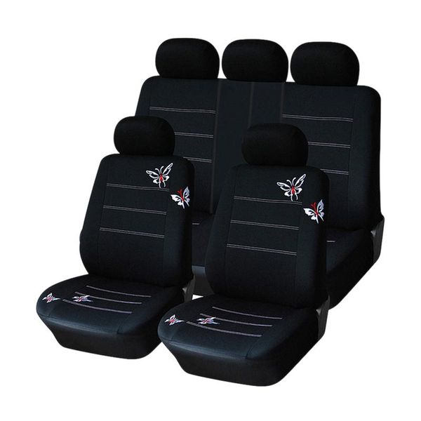 

car seat covers universal cover cushion butterfly embroidery decorative protective