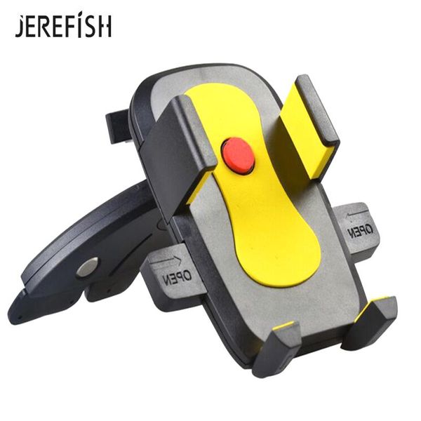 

cell phone mounts & holders jerefish universal car air vent mobile holder cd slot mount stand for smartphone plus 7 6 gal
