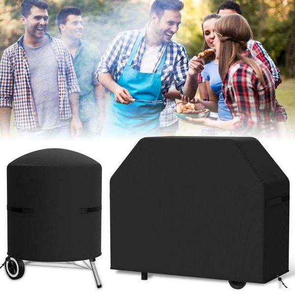 

tools & accessories bbq grill cover waterproof barbecue protector 420d oxford fabric rip-proof windproof dustproof outdoor