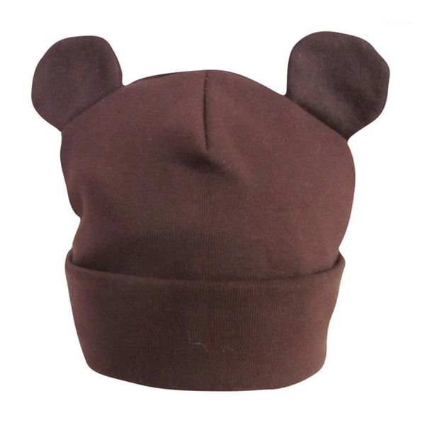 

caps & hats autumn winter baby boy girl cartoon cotton hat with ear toddler kids beanie children's accessories1, Yellow