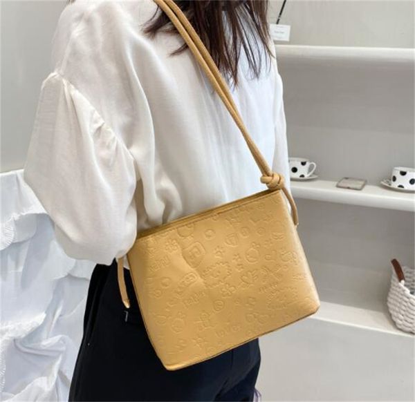 

hbp women bags embossing leather tie straps chain shoulder bag hobo handbags square black oblique cross lady tote crossbody messenger purse