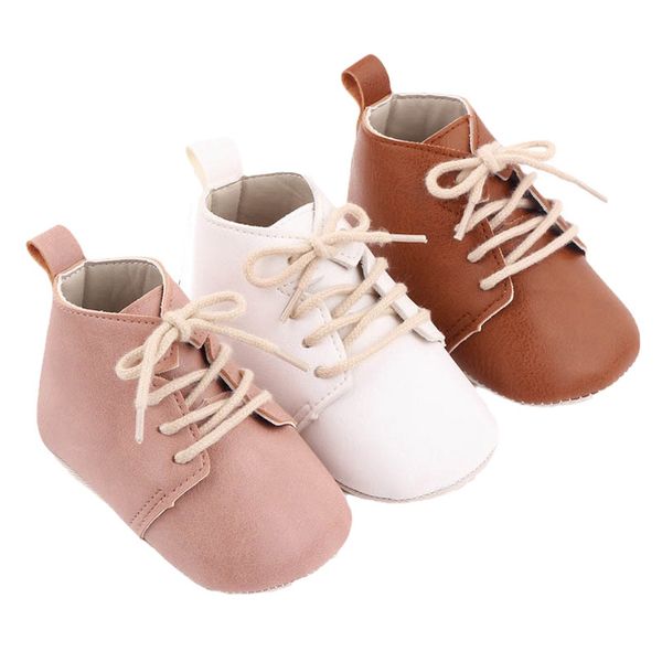 

baby first walkers infant shoes toddler girls boys footwear spring autumn 0-1 year leather moccasins soft newborn wear b8306