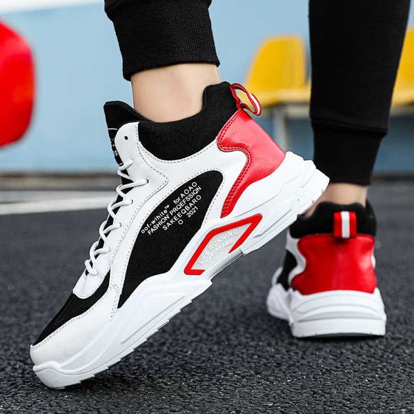 

autumn men's sho high korean fashion versatile casual sports breathable dad