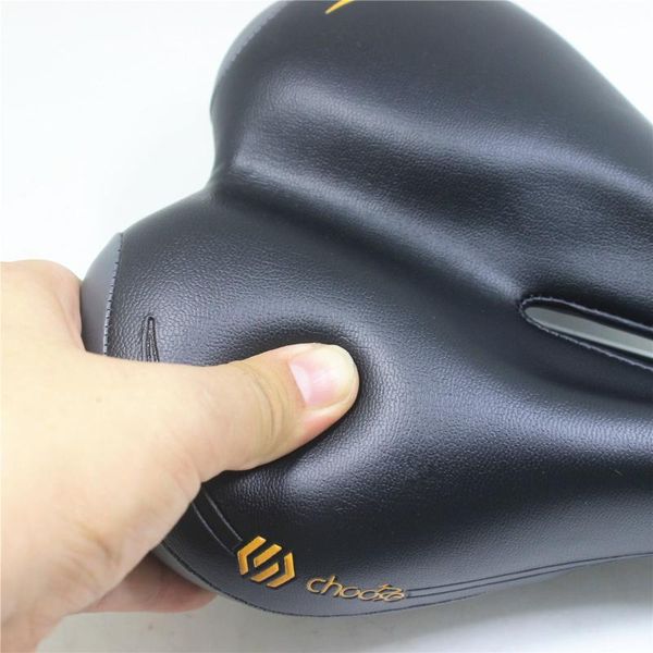 

bike saddles bicycle pu leather saddle for mtb seat wide comfort soft cushion
