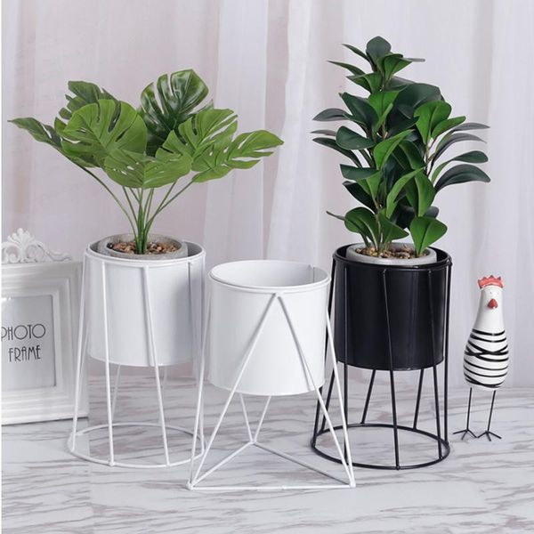 

hooks & rails stand plant flower shelf iron display racks rack home decoration holder balcony outdoor