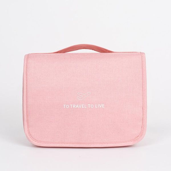 

cosmetic bags & cases travel hook beauty wash make-up large capacity portable waterproof bag simple multifunctional
