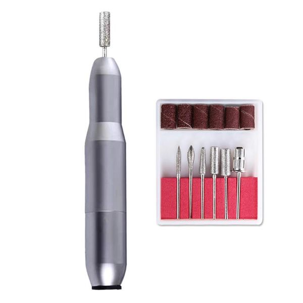 

nail drill & accessories portable electric machine pedicure usb powered operated pen extension polisher manicure tool removing