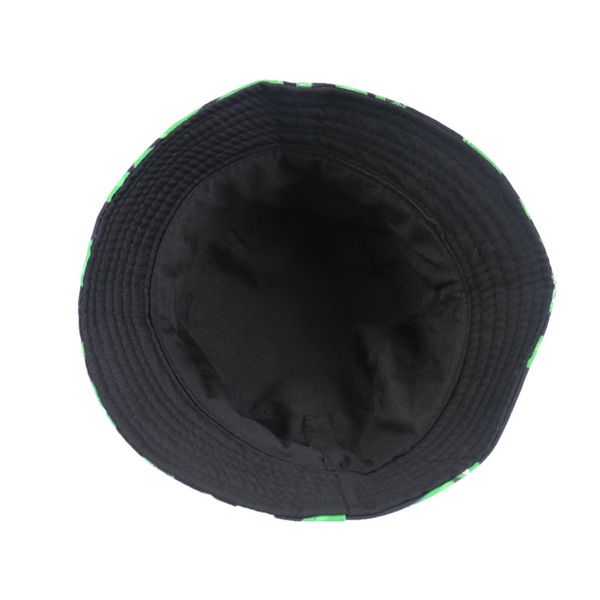 

new reversible korean hilarious larva bucket hat cute cartoon bucket hat student anti-sunburn sun hat no. 1, Blue;gray