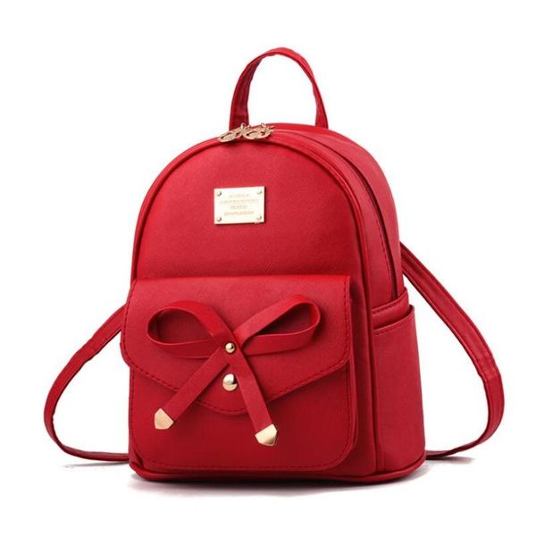 

backpack women pu shoulder bag for teenage g bagpack female ladies school